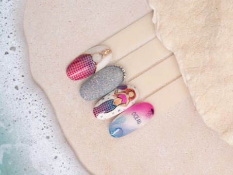 Nailart kleine Meerjungfrau