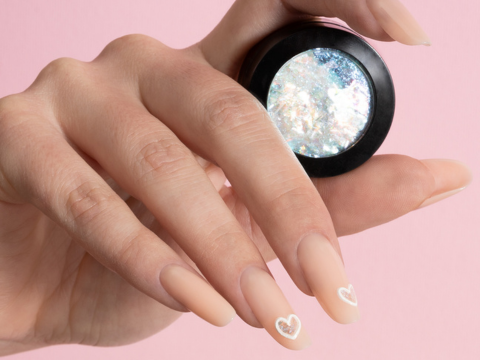 Love Sticker Nails | Nail art en cœur