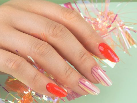 Manicura flúor y holo