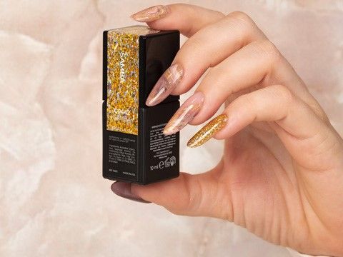 Marble Brown Nails | Unghie marmorizzate