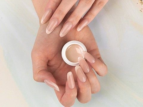 Naked Nails | Vanilla French nails