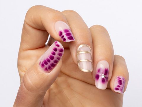 Blooming nails | Nail art aquarelle