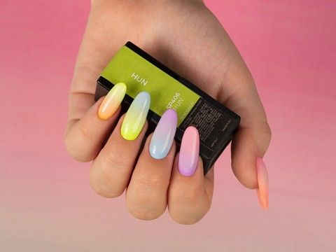 Over the Rainbow! | Nail art sfumata