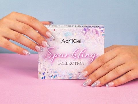 Sparkling Rainbow! | Acrilgel Glitter