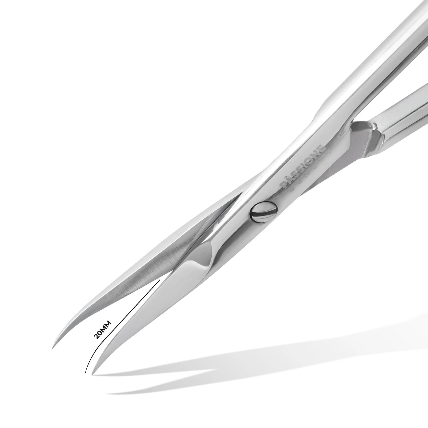 Foarfecuțe curbă Precision pentru cuticule lamă 20 mm - Foarfecuțe Staleks pentru cuticule - detaliu 2