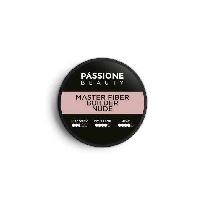 Master Fiber Builder Nude 15 ml - Gel costruttore autolivellante nude con fibre di vetro - dettaglio 1