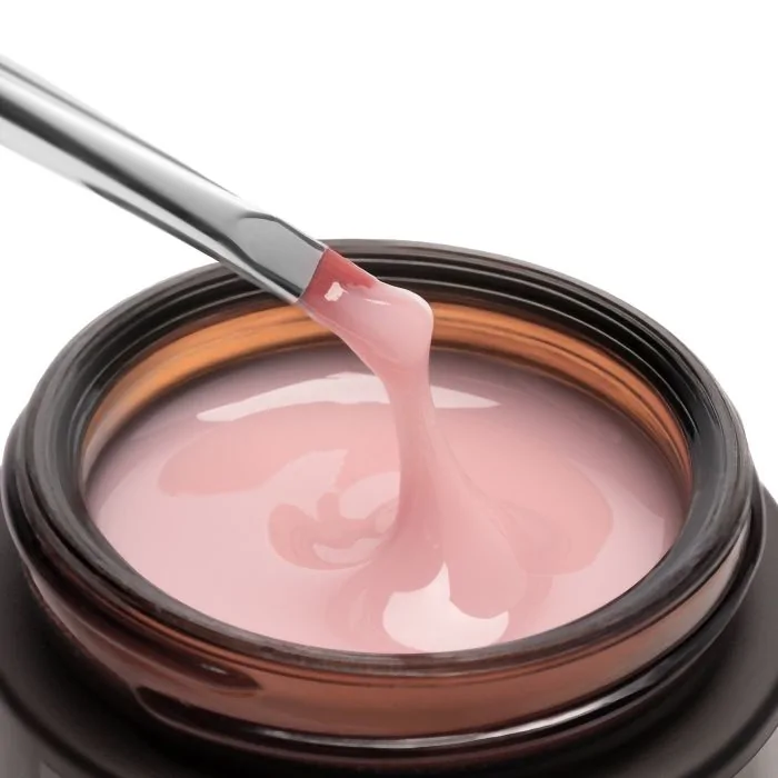 Master Rose 50 ml - Gel de construction auto-égalisant rose ancien couverture moyenne - détail 1
