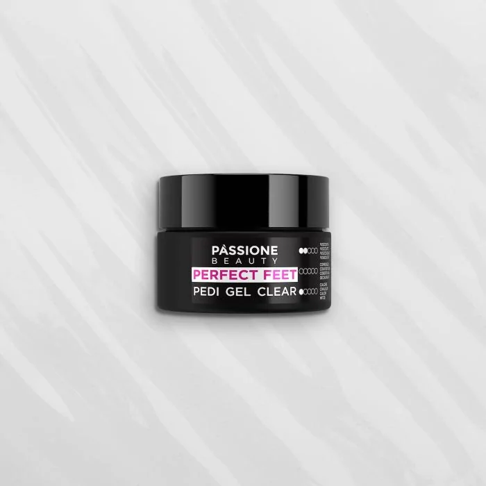 Perfect Feet - Pedi Gel Clear 15 ml - Builder gel autonivelante transparente para pedicura - detalle 1