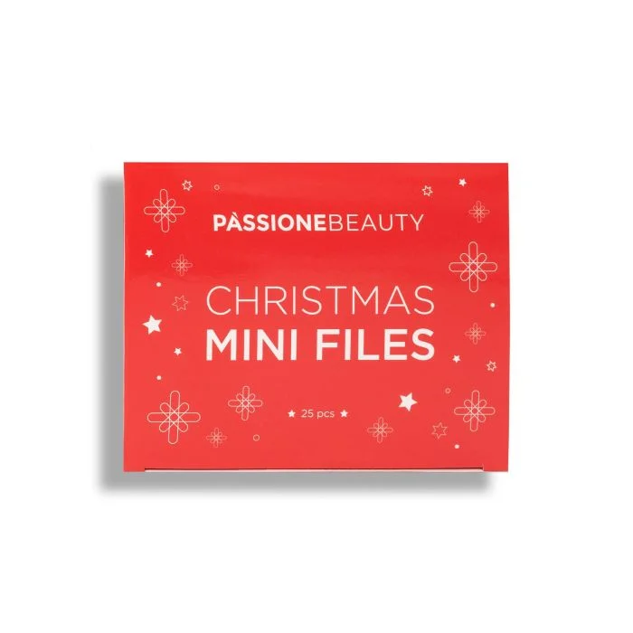 Christmas Mini Files - 25pcs - Mini nail file set 
