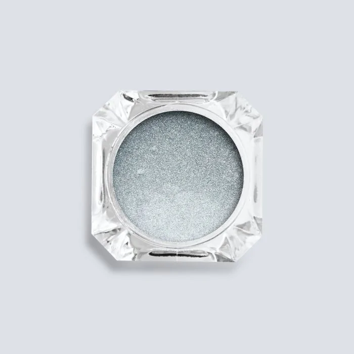 Unicorn Pigment - Silver rainbow effect nail pigment