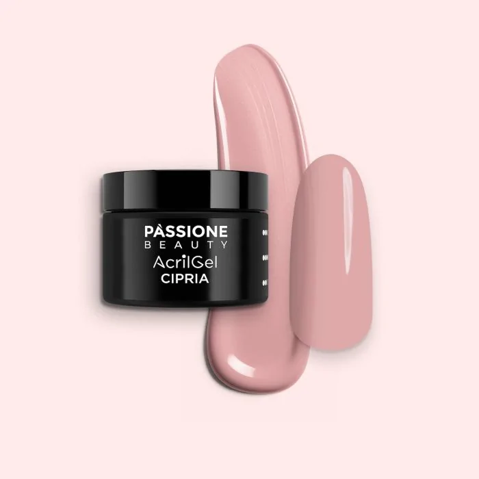 AcrilGel® Cipria 50 ml - Gel acrílico rosa empolvado cubriente