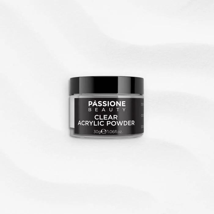 Clear Acrylic Powder  - Clear acrylic nail sculpting powder - detail 1