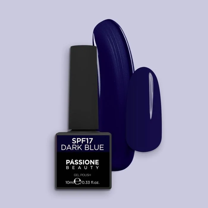 Esmalte Semipermanente EPF17 Dark Blue - Esmalte semipermanenteEPF17 Dark blue, azul oscuro intenso 