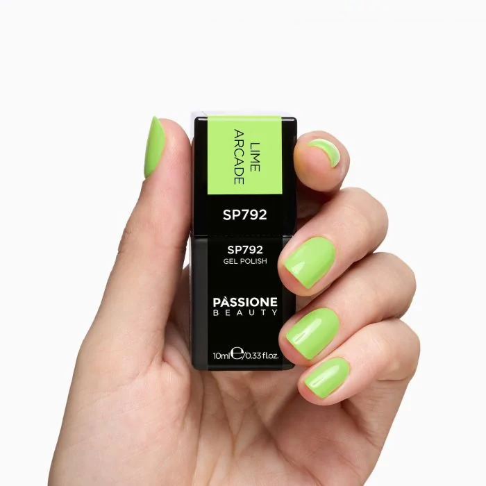 Esmalte semipermanente SP792 Lime Arcade - Esmalte semipermanente lima - detalle 1