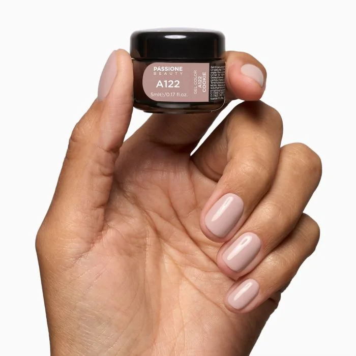 Farbgel A122 Cookie - Farbgel in Beige Nude - Detail 1