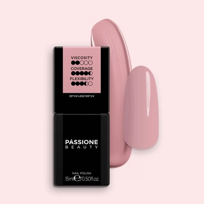 HD Phard Base 15 ml - Powder pink gel polish rubber base