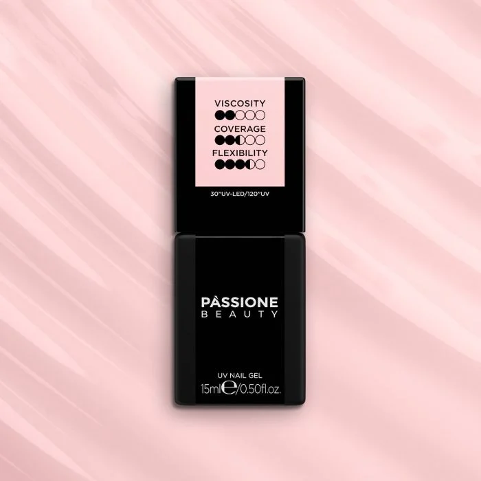 HD Base Soft Pink 15 ml - Gel Polish Rubber Base Pink - detail 1