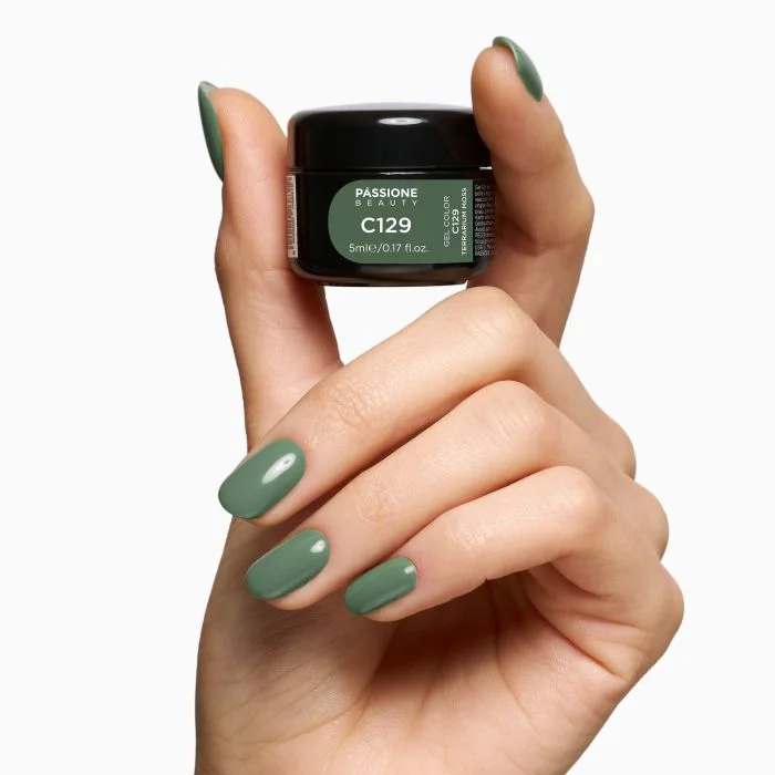 Gel Color C129 Terrarium Moss - Gel color verde madera - detalle 1