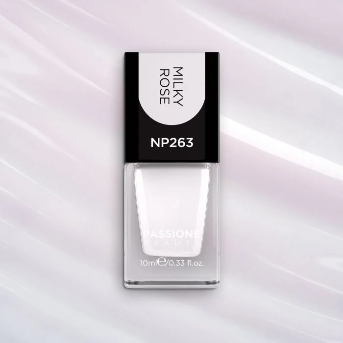 Esmalte NP263 Milky Rose - Esmalte color rosa claro lechoso - detalle 1