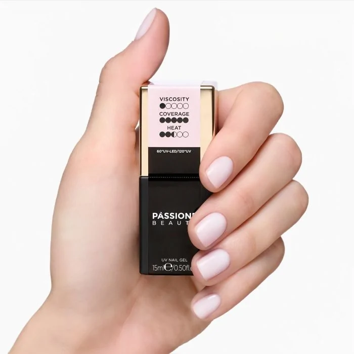GELNIUS® Milky Rose 15 ml - Gel constructeur 2 en 1 à faible viscosité rose-blanc - détail 1