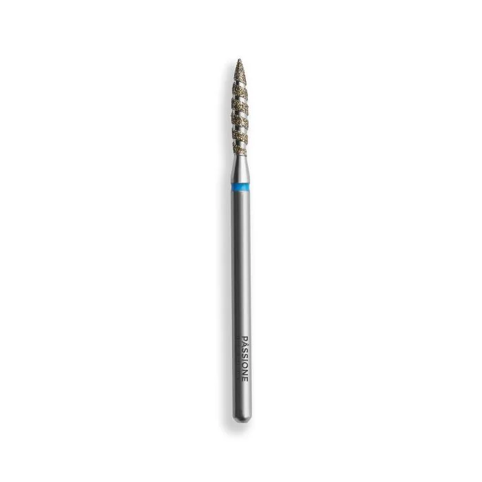 Embout Tornado Diamond Flame Medium - Embout diamanté tornado à abrasivité moyenne pour dry manicure