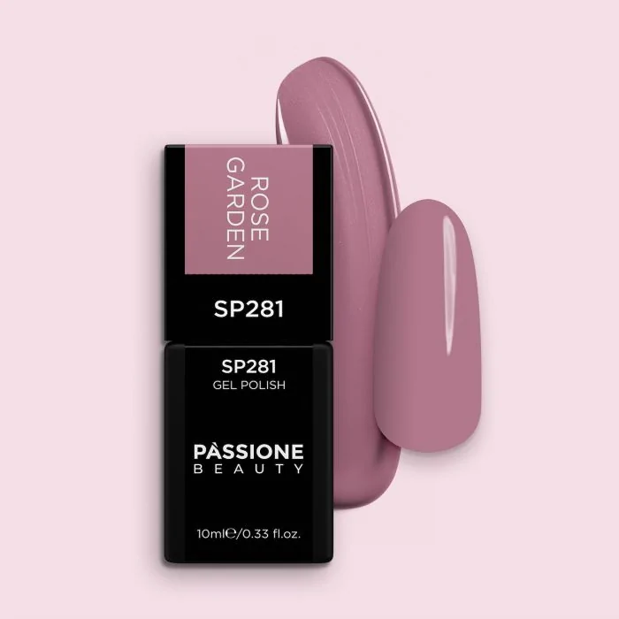 Vernis semi-permanent SP281 Rose Garden - Vernis semi-permanent mauve foncé