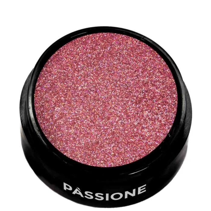 Serenity Glitter - Antique pink and denim blue nail glitter - detail 1