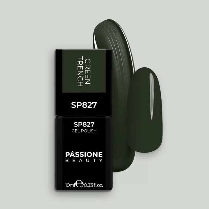 Vernis semi-permanent SP827 Green Trench