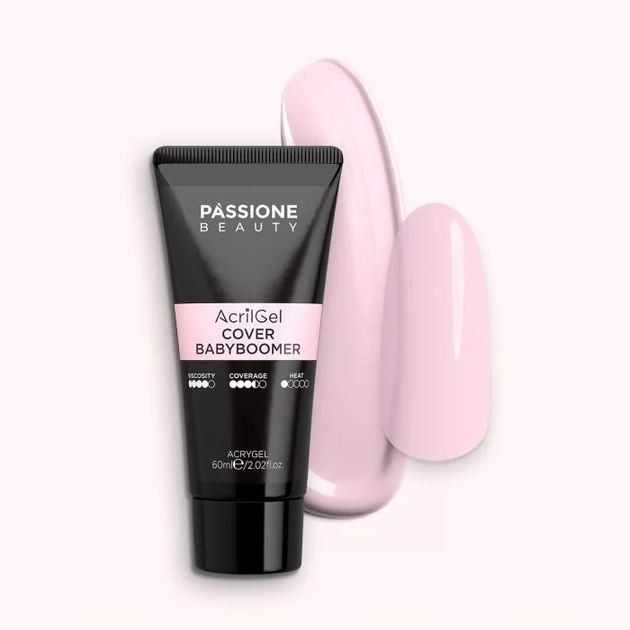 AcrilGel® Cover Babyboomer 60 ml - Gel acrílico rosa claro frío y cubriente