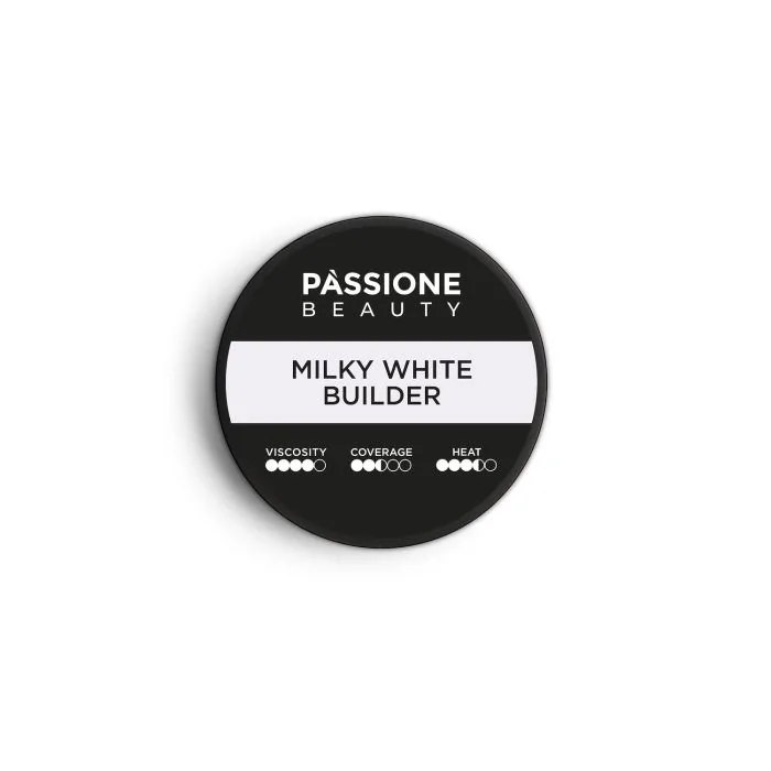Milky White Builder 15 ml - Gel costruttore tissotropico bianco lattiginoso ad alta viscosità - dettaglio 1
