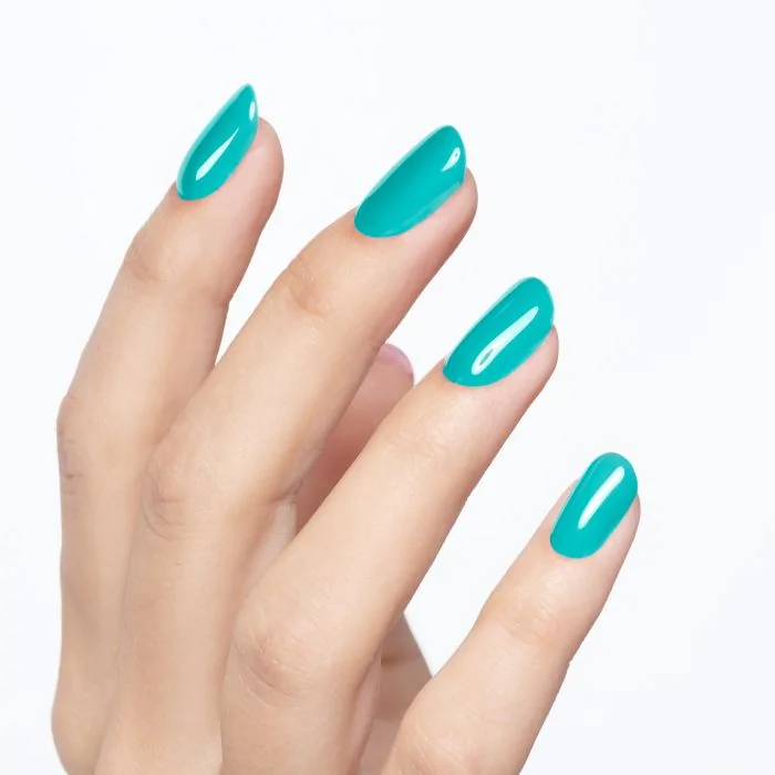 Gel Nail Polish SP697 Acapulco Green - Turquoise Green Gel Polish  - detail 1