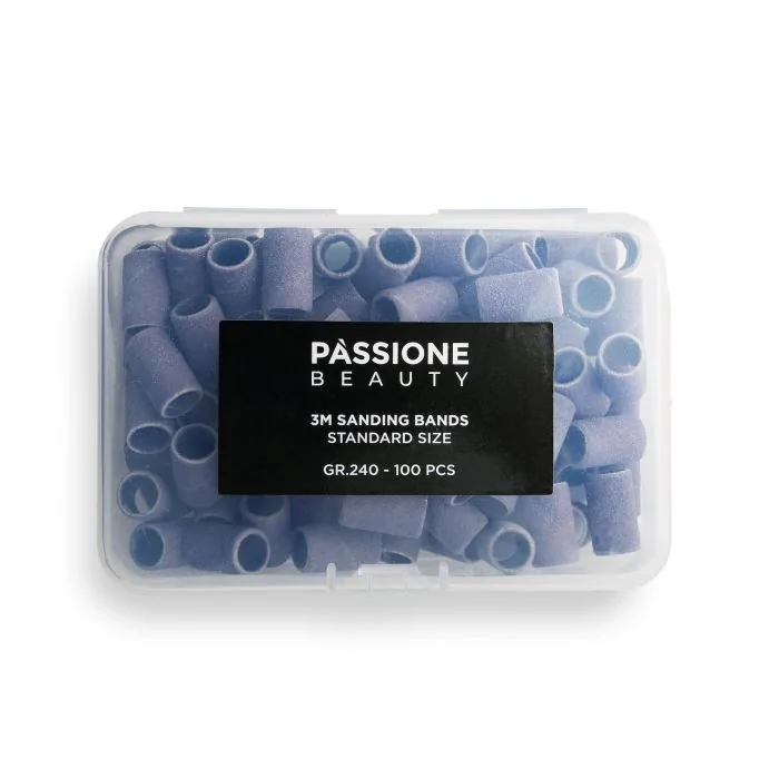 Cilindretti abrasivi Standard grana 240, 100pz - Cilindri abrasivi per rimozione e rifinitura professionale.