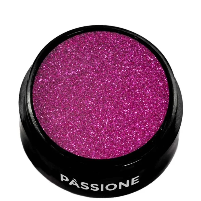 Gypsy Glitter - Glitter para uñas, fucsia y verde - detalle 1