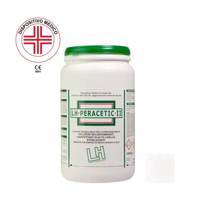 Desinfectante Peracético-1000ml - Desinfectante peracético 1 kg, con dosificador