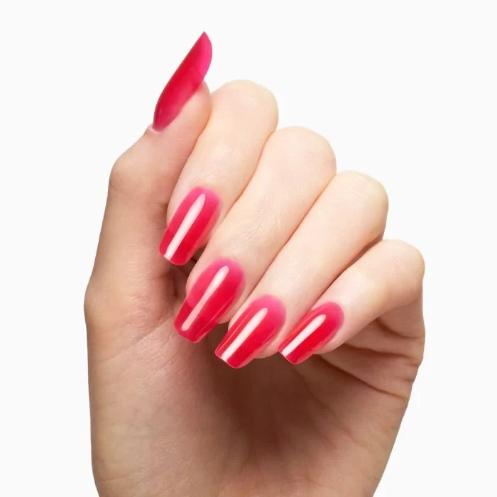 Glass Red 15 ml - Builder gel autonivelante rojo transparente - detalle 1