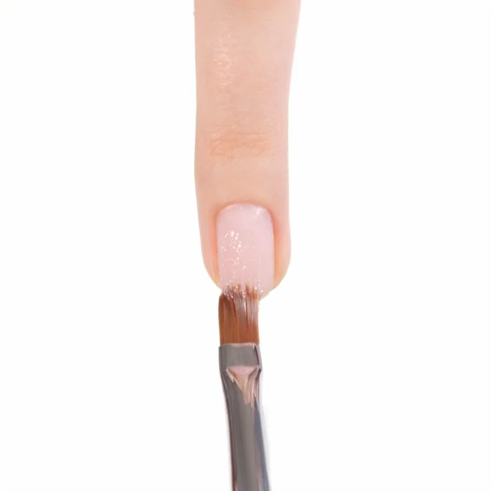 Anwendung von Glitter Farbgel G03 Multicolor
