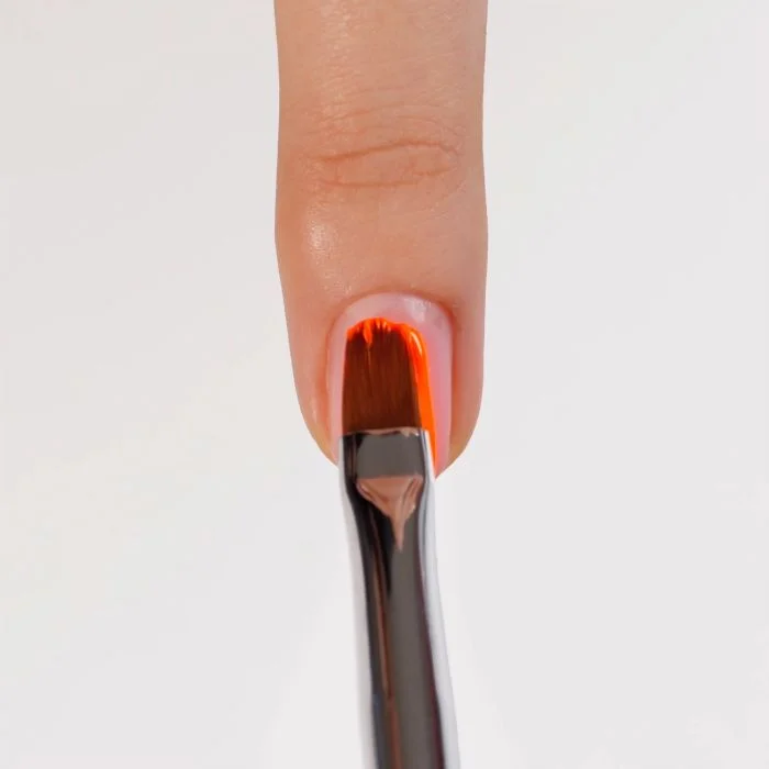 Applicazione di Gel color F47 Fluo Papaya