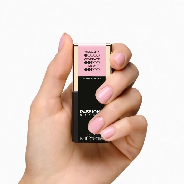 GELNIUS® Babyblush 15 ml - Gel constructeur 2 en 1 à faible viscosité rose laiteux - détail 1