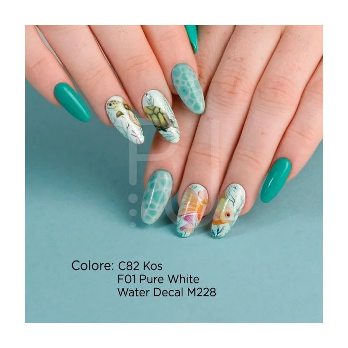 Gel Color C82 Kos - Gel color azul aguamarina - detalle 1
