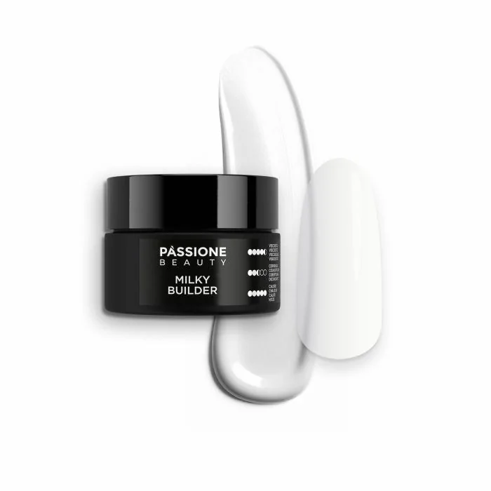Milky Builder 15 ml - Gel de construction tissotropique blanc laiteux à haute viscosité
