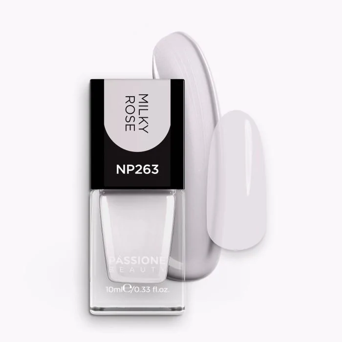 Esmalte NP263 Milky Rose - Esmalte color rosa claro lechoso