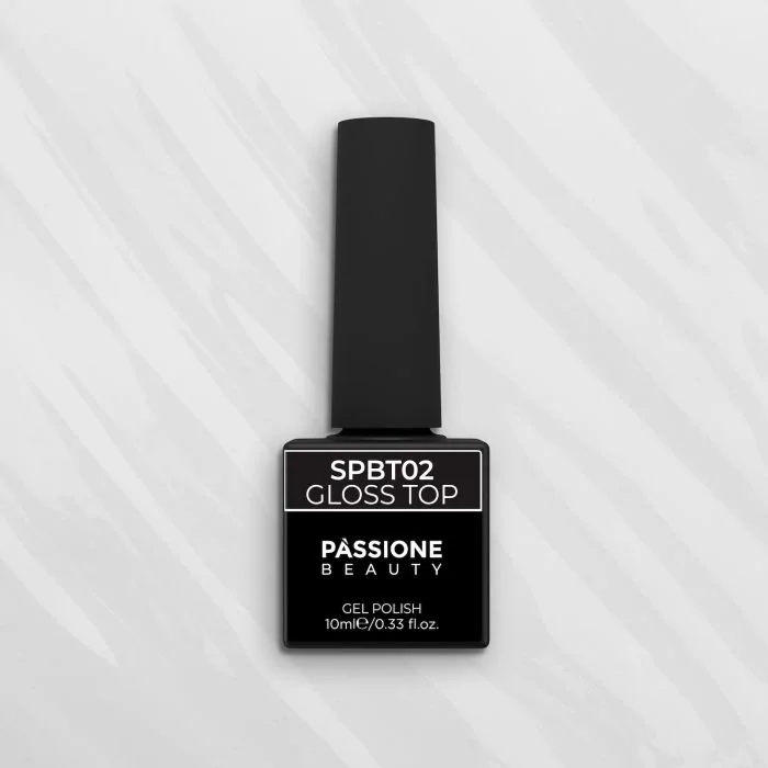 Gloss Top 10 ml - transparenter Top-Coat für UV Maniküren - Detail 1