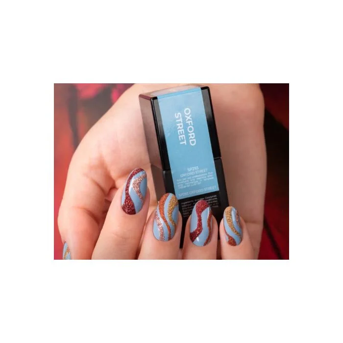Glitter Waves | Swirl Nails effetto zucchero