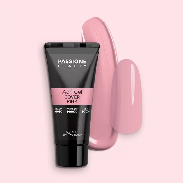 AcrilGel® Cover Pink 60 ml - Gel acrílico rosa antiguo oscuro cubriente