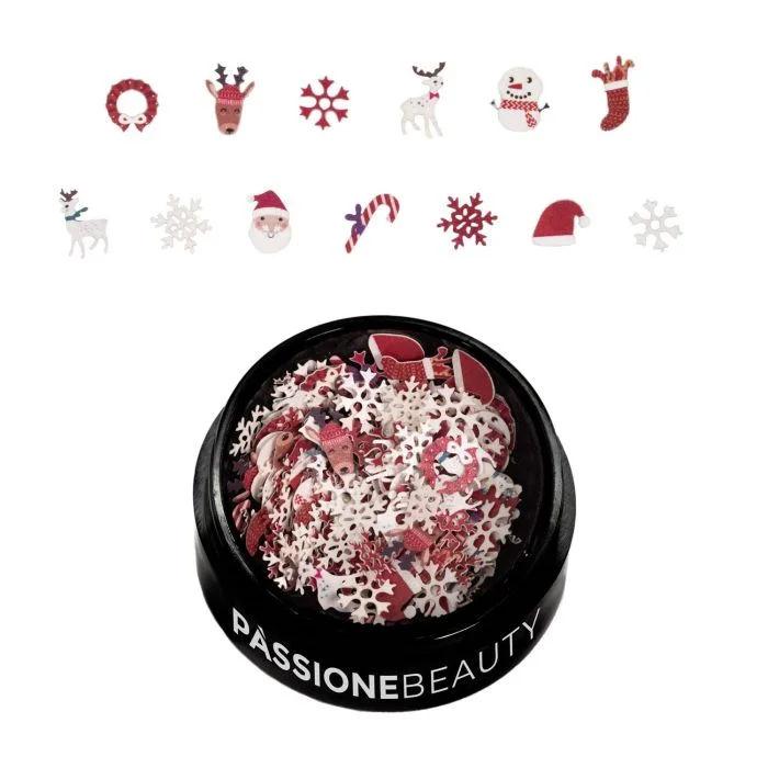 Sleigh Ride - Nail Deco - Christmas nail deco for nail art