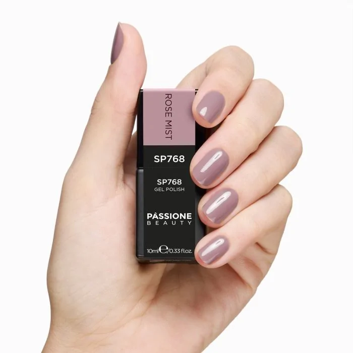 Gel Nail Polish SP768 Rose Mist - Cool nude pink - detail 1
