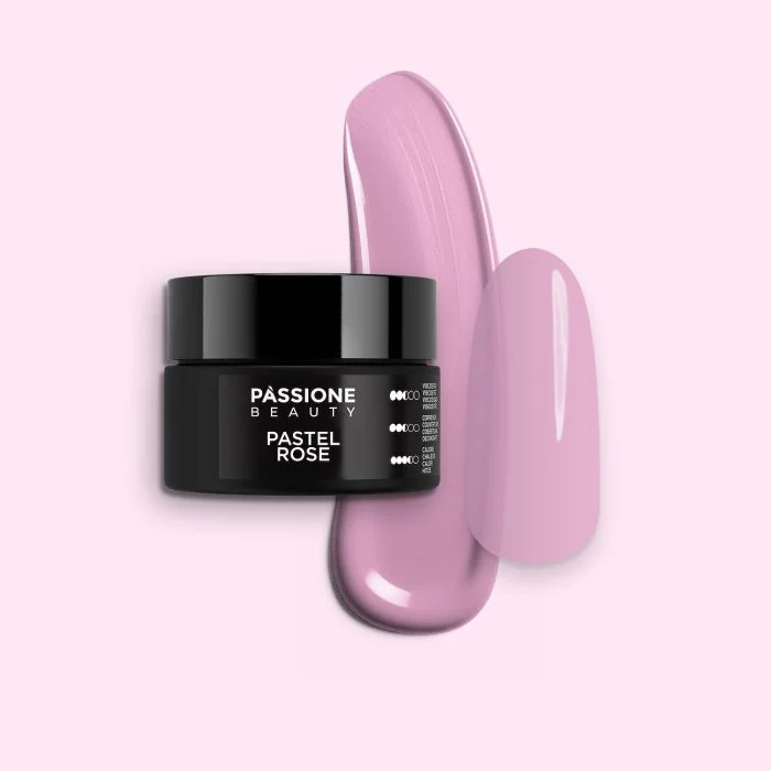 Pastel Rose 15 ml - Gel de construction auto-égalisant rose pastel