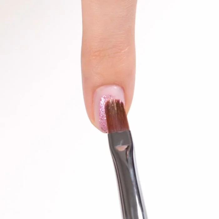 Applicazione di Gel Glitter G72 Chewingum Flash