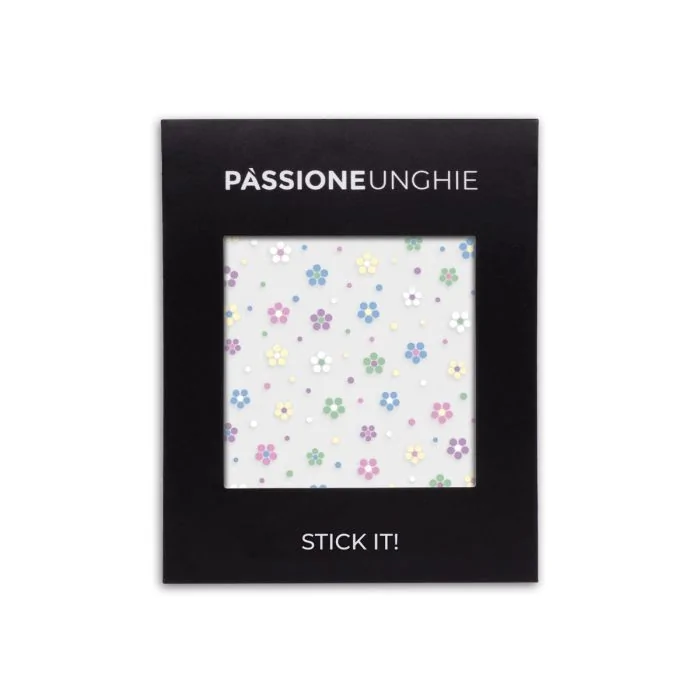 Dot Flowers - Nail Stickers - Stickers para nail art con flores y lunares