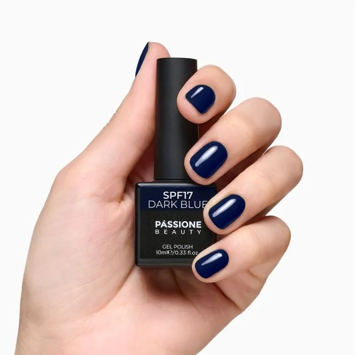 Esmalte Semipermanente EPF17 Dark Blue - Esmalte semipermanenteEPF17 Dark blue, azul oscuro intenso  - detalle 1